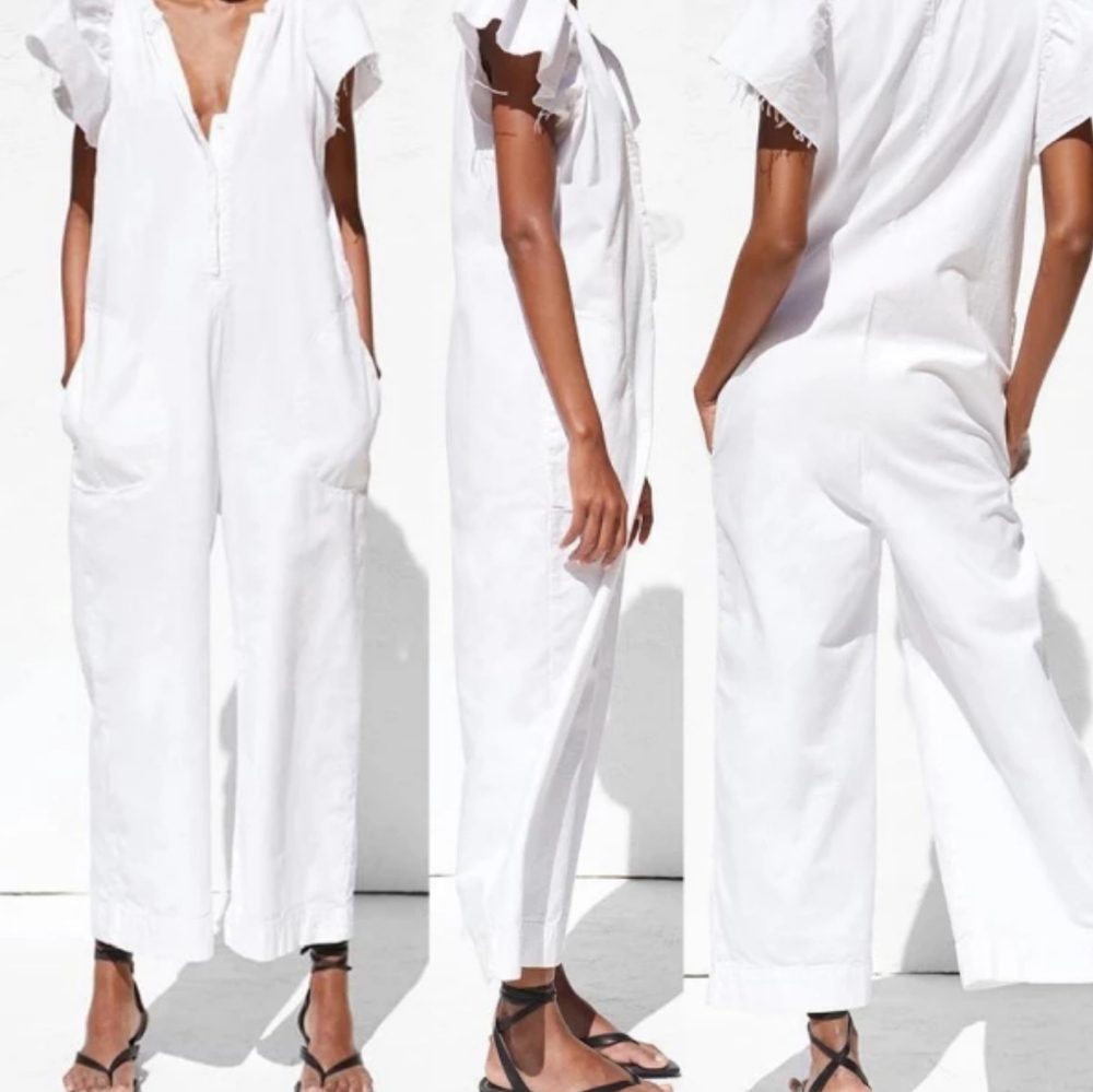 Zara Belted Jumpsuit